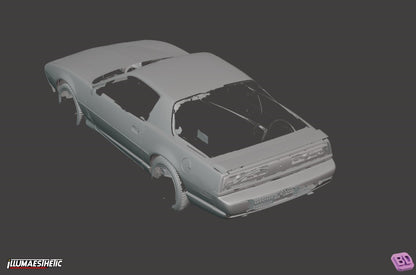 Pontiac Firebird 3D Scan (1991)