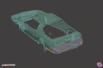 Pontiac Firebird 3D Scan (1991)