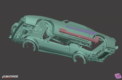 Pontiac Firebird 3D Scan (1991)