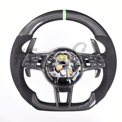 2014-2020 Porsche 911 (991.2) / GT3/GT3RS(991) / 718 Boxster/Cayman (982) / Cayenne (958.2) / Panamera (971) / Macan(95B)  |  Custom Steering Wheel by Exclusive Steering