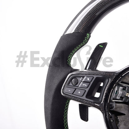 2014-2020 Porsche 911 (991.2) / GT3/GT3RS(991) / 718 Boxster/Cayman (982) / Cayenne (958.2) / Panamera (971) / Macan(95B)  |  Custom Steering Wheel by Exclusive Steering