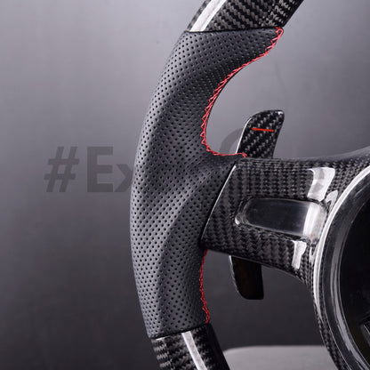 2009 - 2016 Porsche 911, GT3, Boxster, Cayman, Cayenne, & Panamera s |  Custom Steering Wheel by Exclusive Steeringfor
