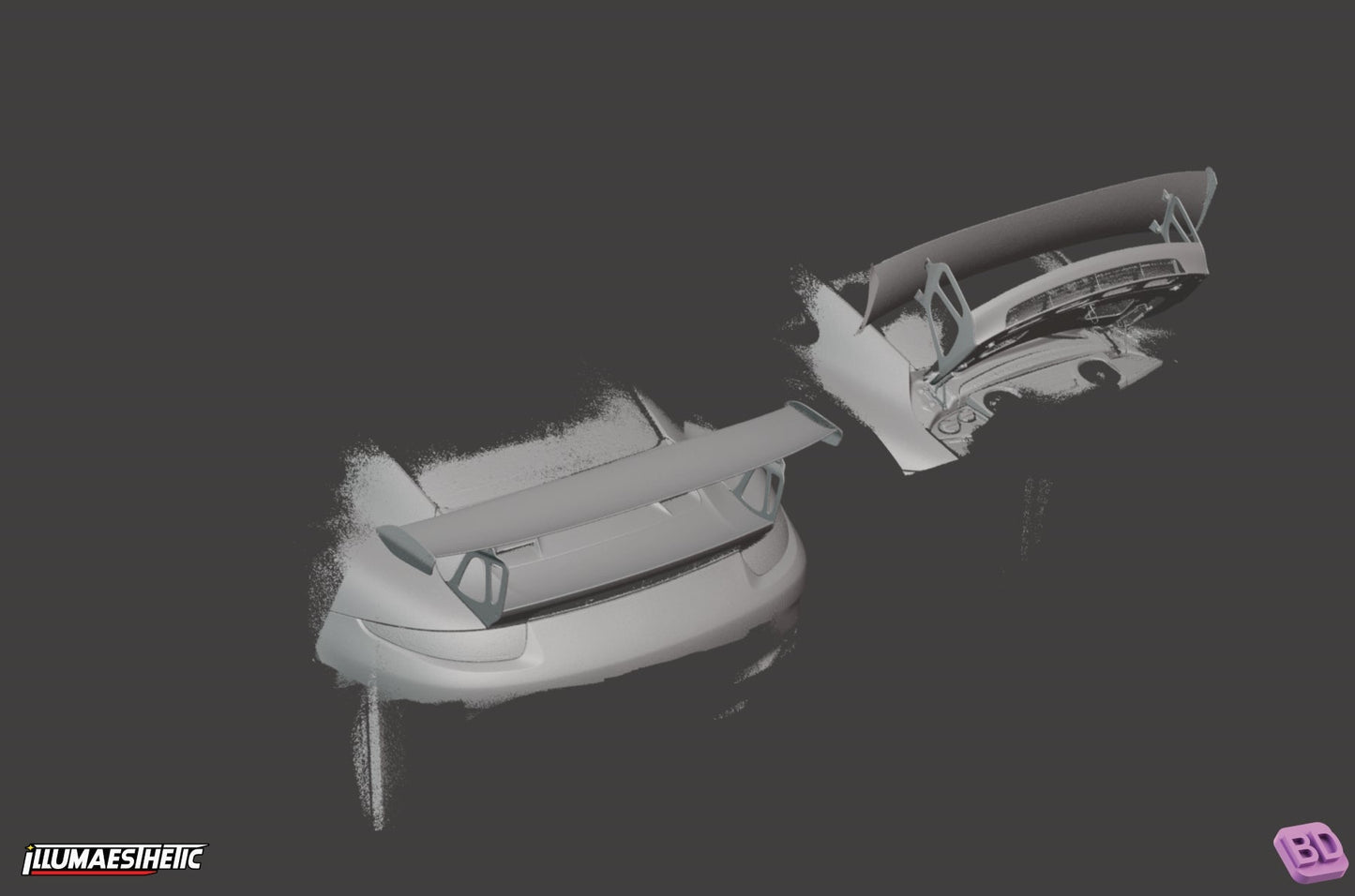 Porsche 911 (991) 3D Scan (2011-2019)
