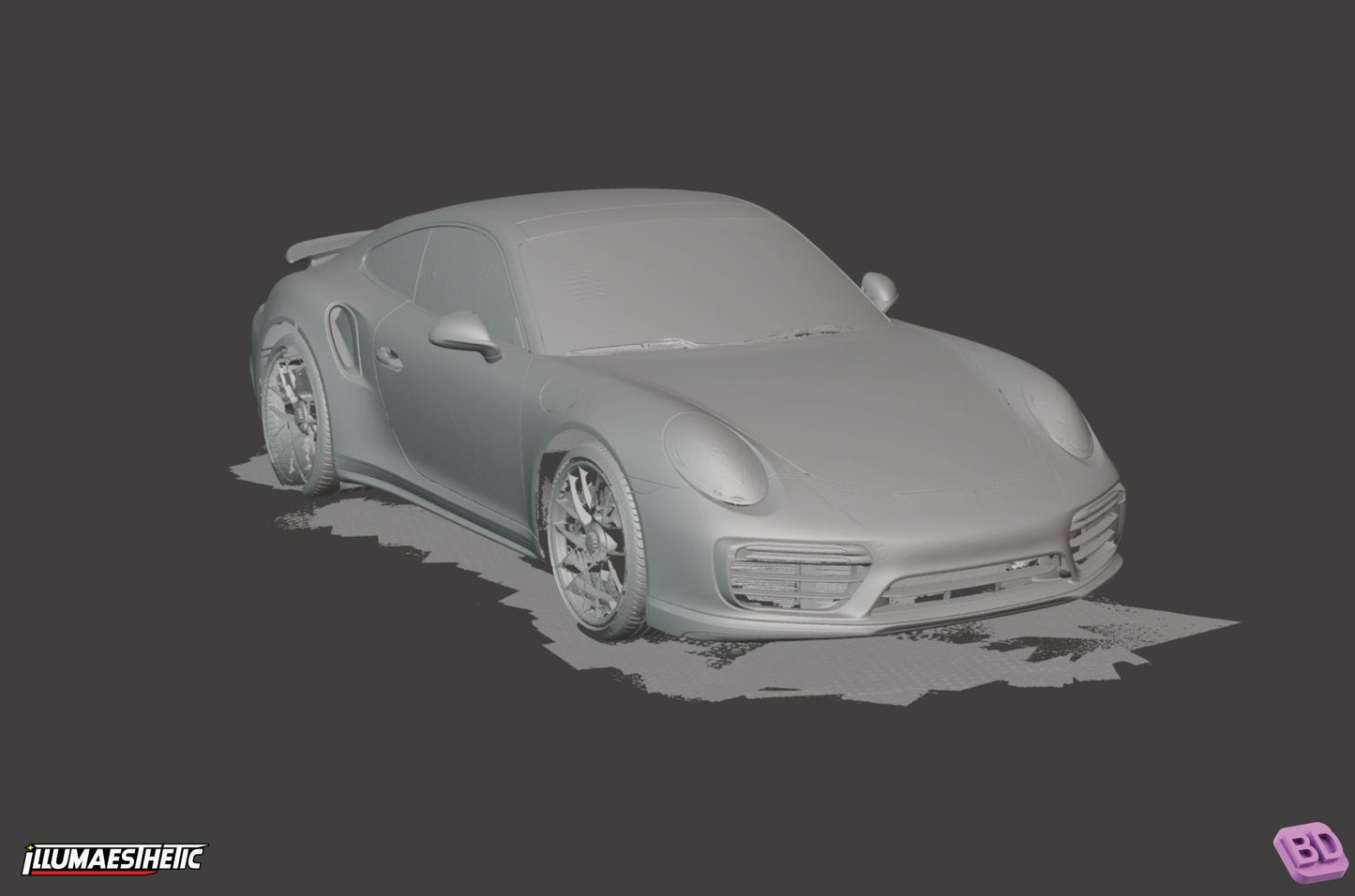 Porsche 911 (991) 3D Scan (2011-2019)