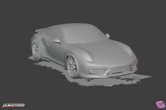 Porsche 911 (991) 3D Scan (2011-2019)