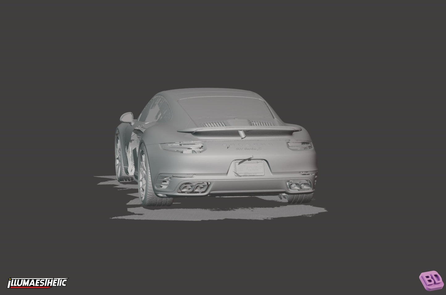 Porsche 911 (991) 3D Scan (2011-2019)