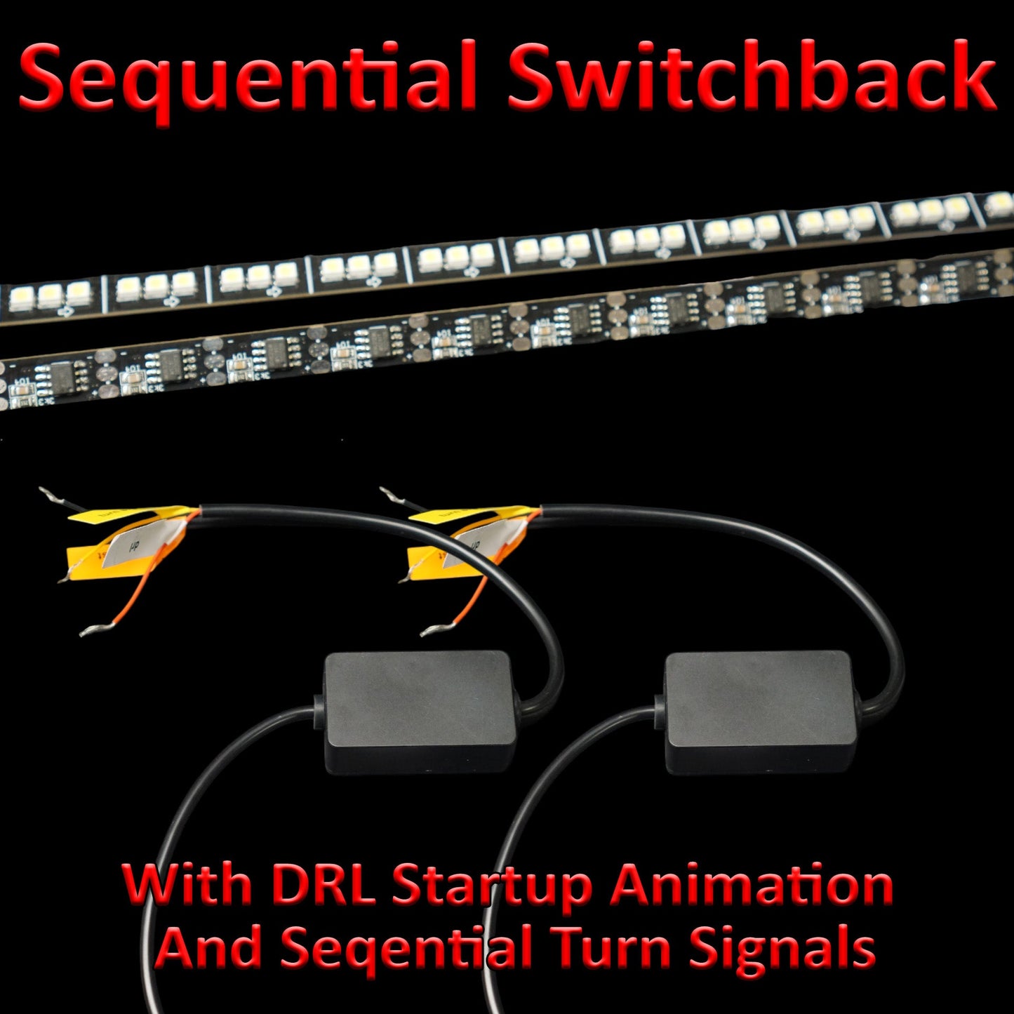 Shapeable Sequential Switchback Strips w/ Startup