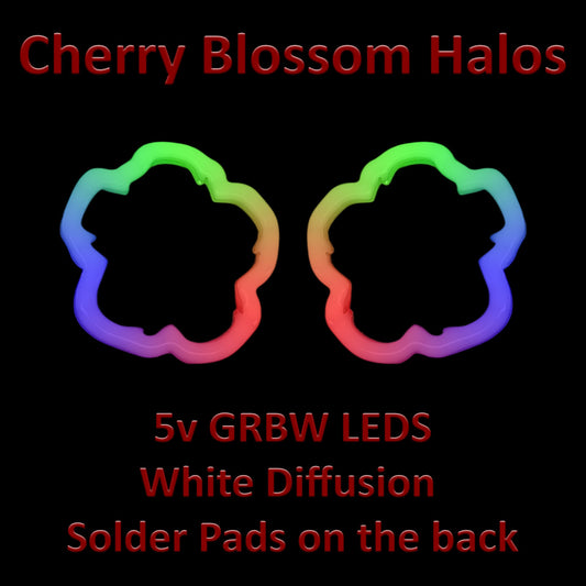 Cherry Blossom Flow Series Halo: 5v SK6812 RGBW