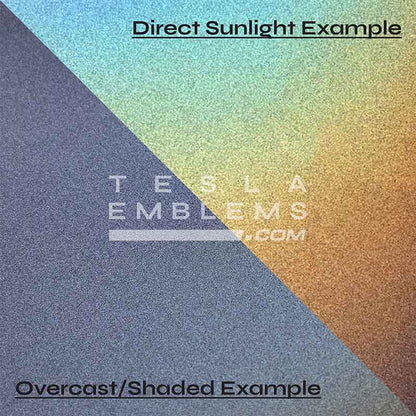 3M Satin Psychedelic Flip | Tesla Center Console Wrap Kit | Model Y 2026