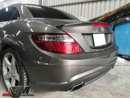 AMG Style Carbon Fiber Trunk Spoiler For 2011-2020 Mercedes-Benz R172 SLK-Class & SLC-Class Only