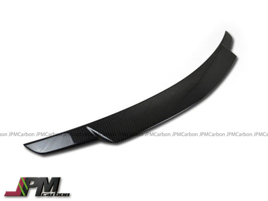 [JPMCarbon] V Style Carbon Fiber Trunk Spoiler For 2011-2020 Mercedes-Benz R172 SLK-Class & SLC-Class Only