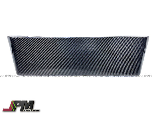 [JPMCarbon] JDM Carbon Fiber License Plate Backing Fits For 2012-2016 Nissan R35 GT-R Only