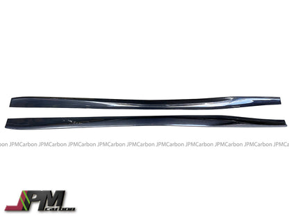 [JPMCarbon] VR Style Carbon Fiber Side Skirt Add-on Lips Fits For 2017-2023 Nissan GT-R R35 Only