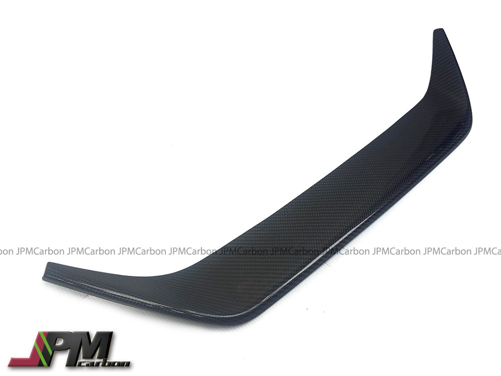 [JPMCarbon] Carbon Fiber Front Add-on Grille Cover Fits For 2017-2021 Nissan GT-R R35 Only