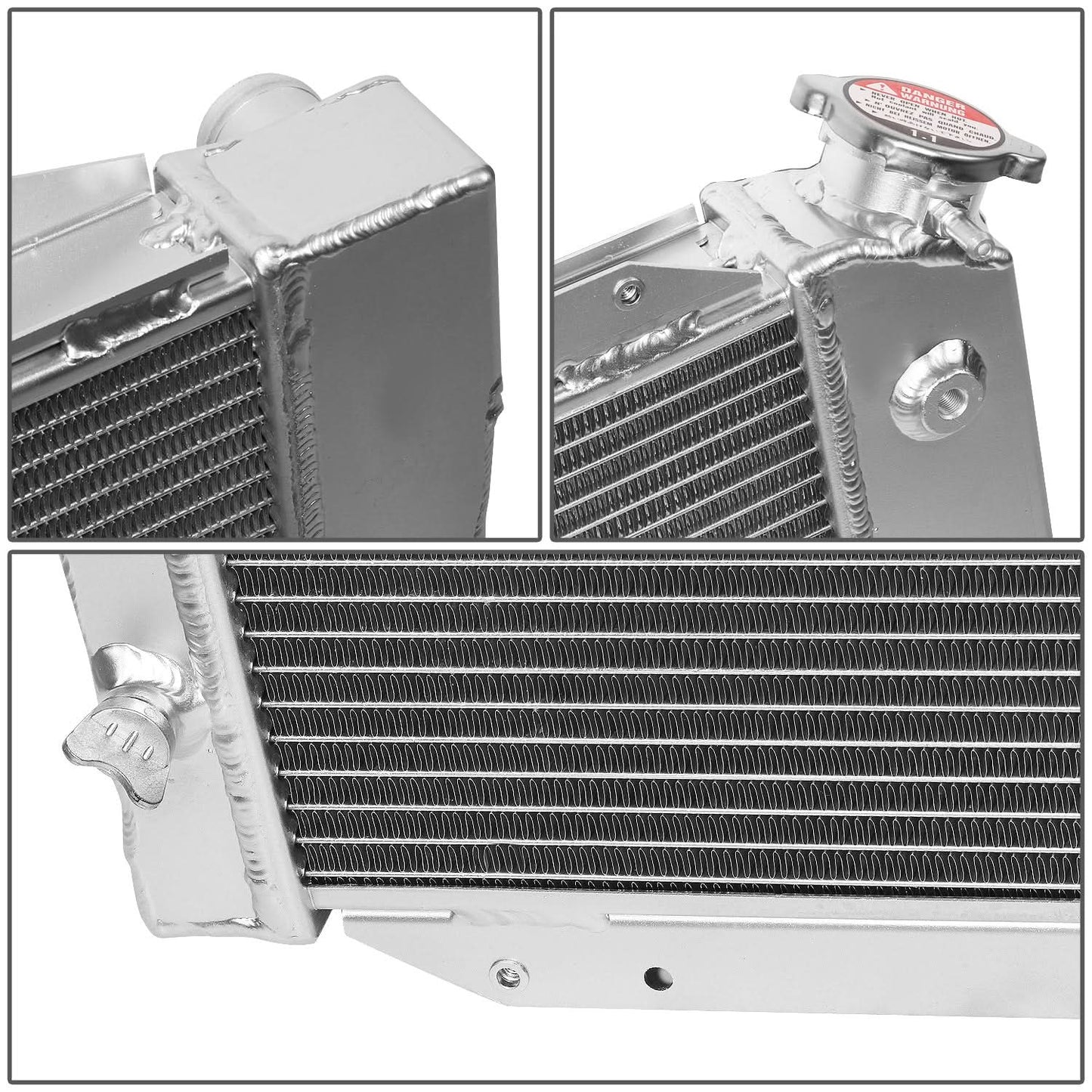 1966-1977 Ford Bronco 3 Row Radiator 5.0L 302 V8