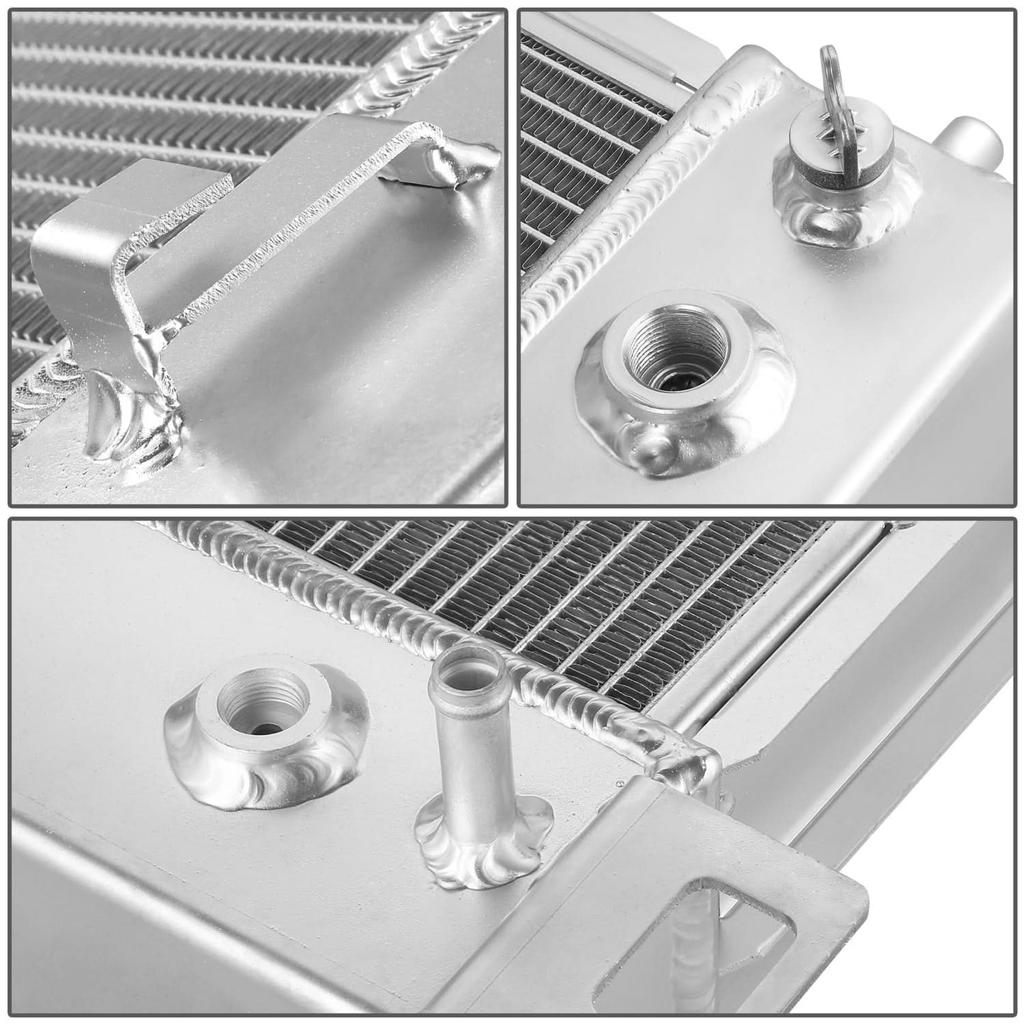 1999-2014 Chevrolet Silverado 4 Row 34" Aluminum Radiator
