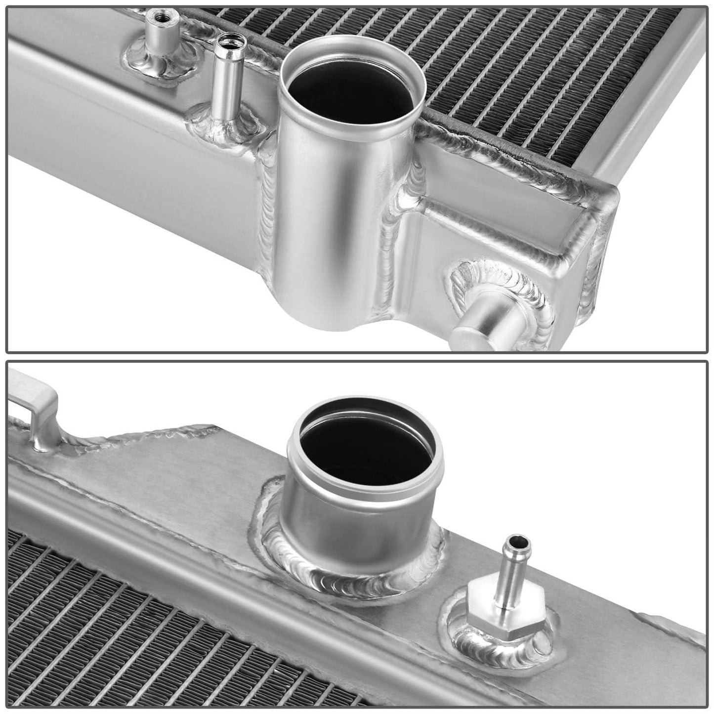 03-07 Ford F-250 F-350 F-450 2 Row Radiator 6.0L Powerstroke Aluminum