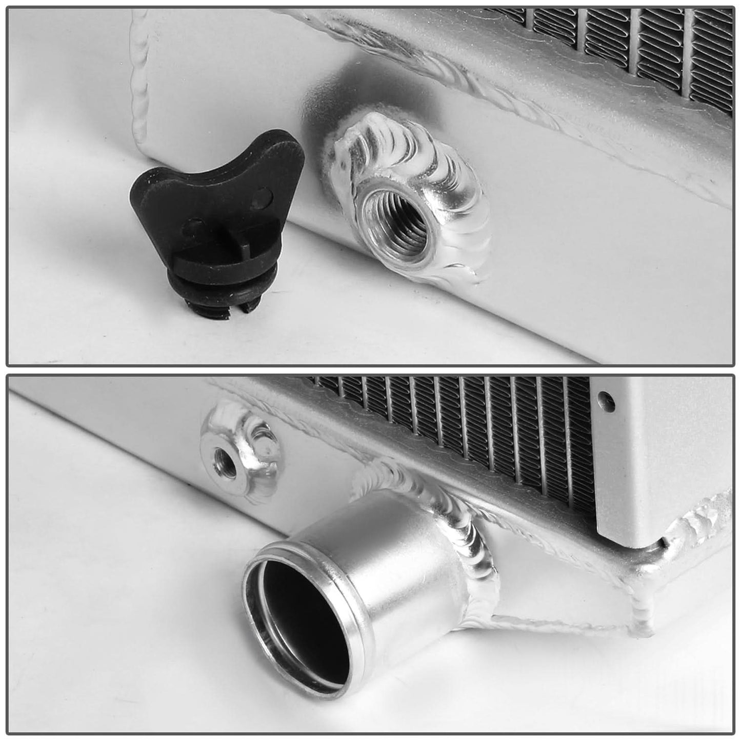 62-67 Chevrolet Chevy II Nova 3 Row Radiator
