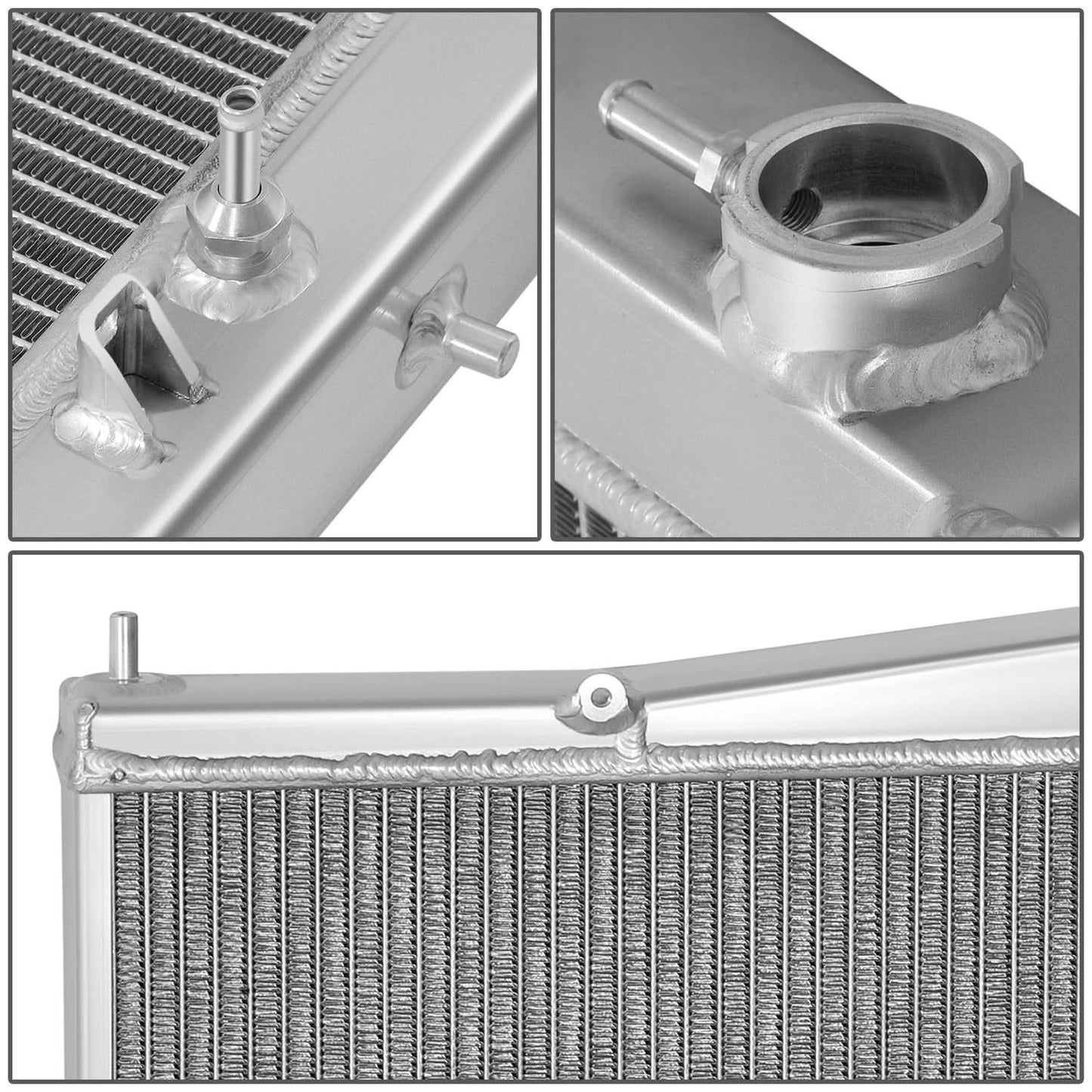 1998-2015 Nissan Frontier/Pickup/Xterra Aluminum 3 Row Radiator