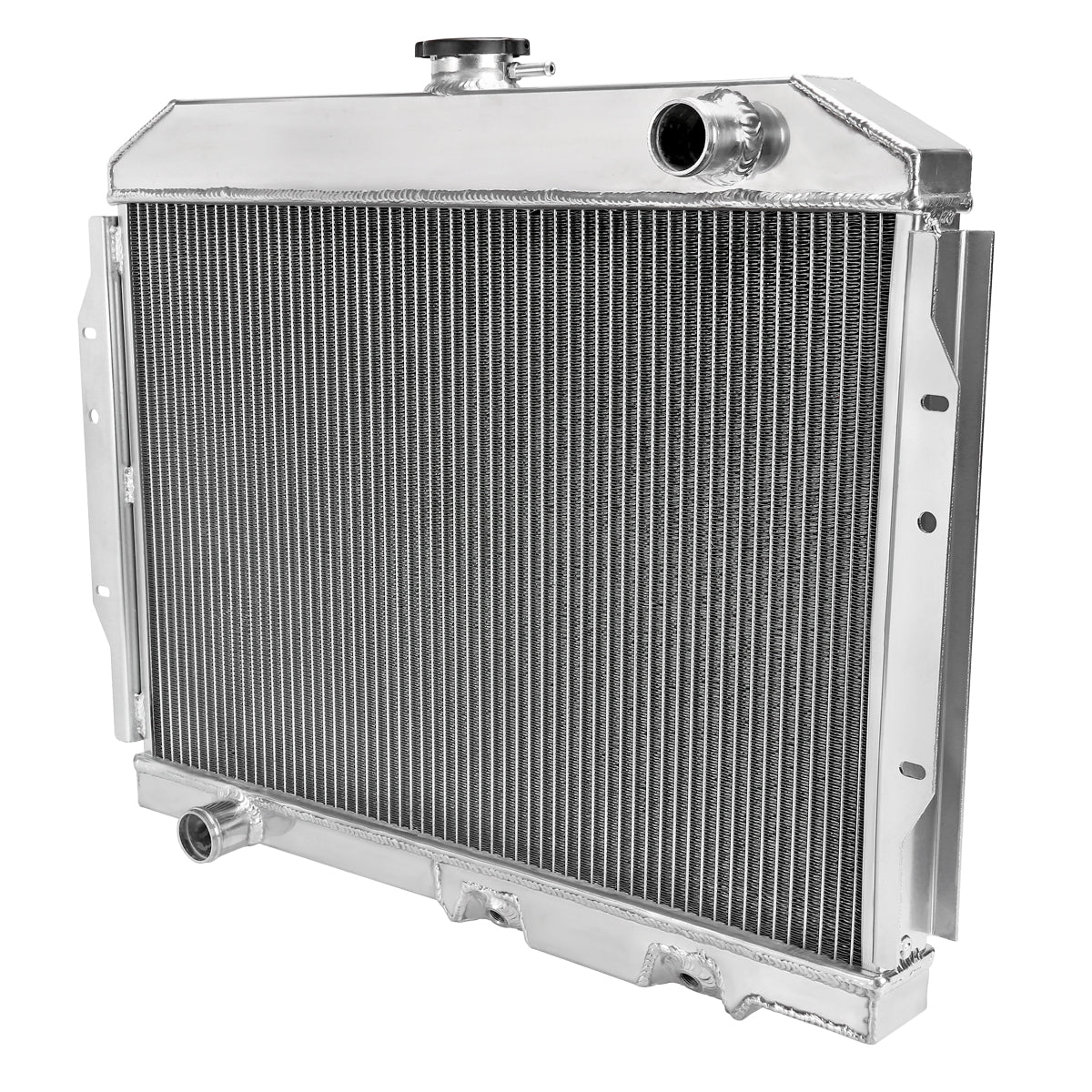 Amjad Radiator 1968-1974 AMC Matador/Javelin/Ambassador/AMX Aluminum 3-Row Performanc ...