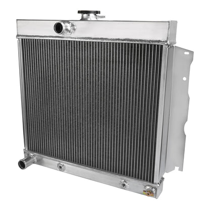1963-1969 Dodge Dart/Charger/Coronet Plymouth Satellite/Belvedere/Savoy Aluminum 3-Row Performance Radiator