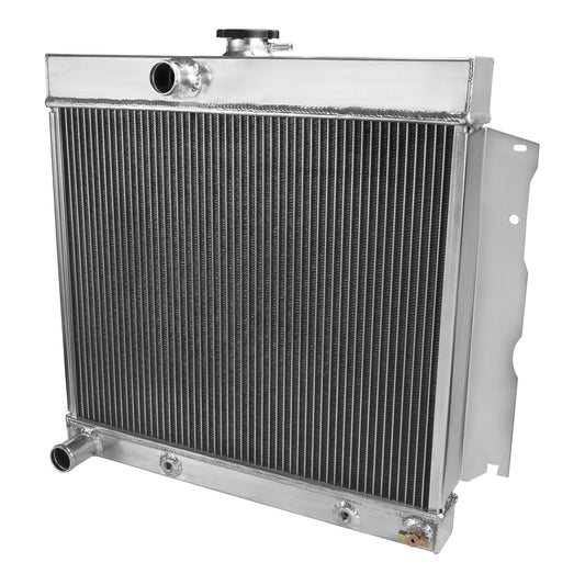 1963-1969 Dodge Dart/Charger/Coronet Plymouth Satellite/Belvedere/Savoy Aluminum 3-Row Performance Radiator