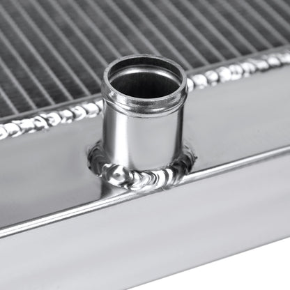 1955-1957 Chevrolet Bel Air/Nomad/Del Ray/150/210 V8 MT Aluminum 3-Row Performance Radiator