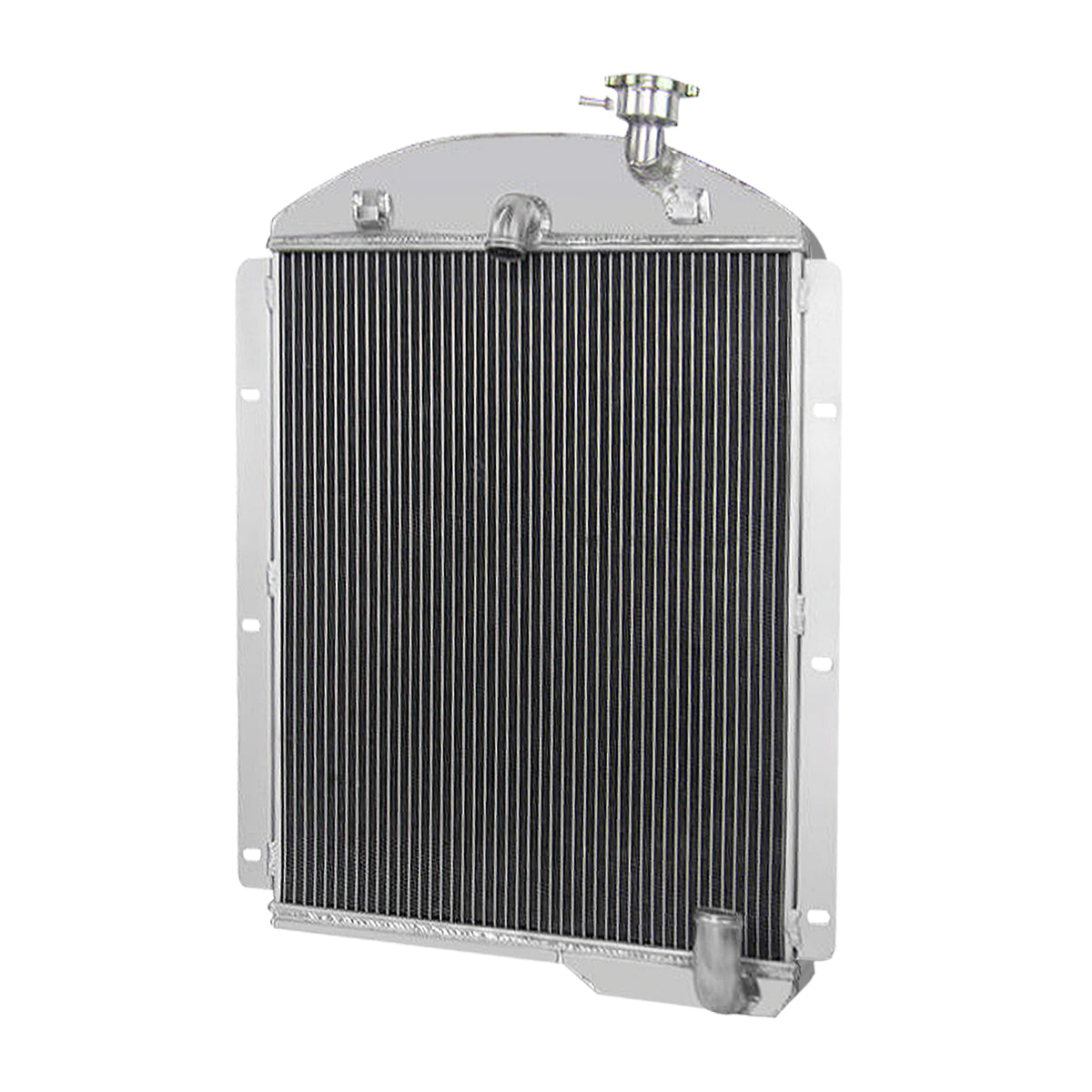 1941-1946 Chevrolet Pickup L6 6CYL Aluminum 3-Row Performance Radiator