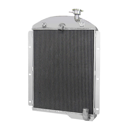 1941-1946 Chevrolet Pickup L6 6CYL Aluminum 3-Row Performance Radiator