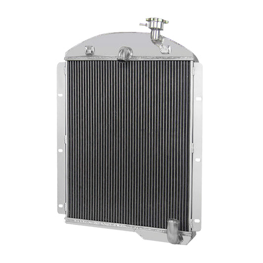 1941-1946 Chevrolet Pickup L6 6CYL Aluminum 3-Row Performance Radiator