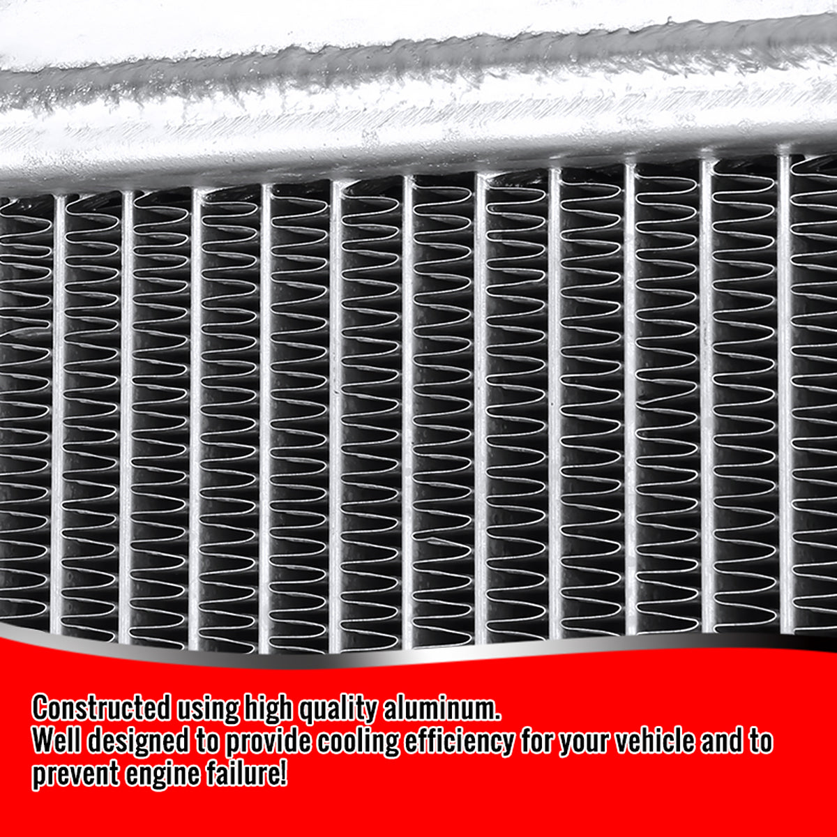 2003-2007 Ford F-250 F-350 F-450 / 2003-2005 Excursion Powerstroke 6.0L Diesel Aluminum 2-Row Performance Cooling Radiator