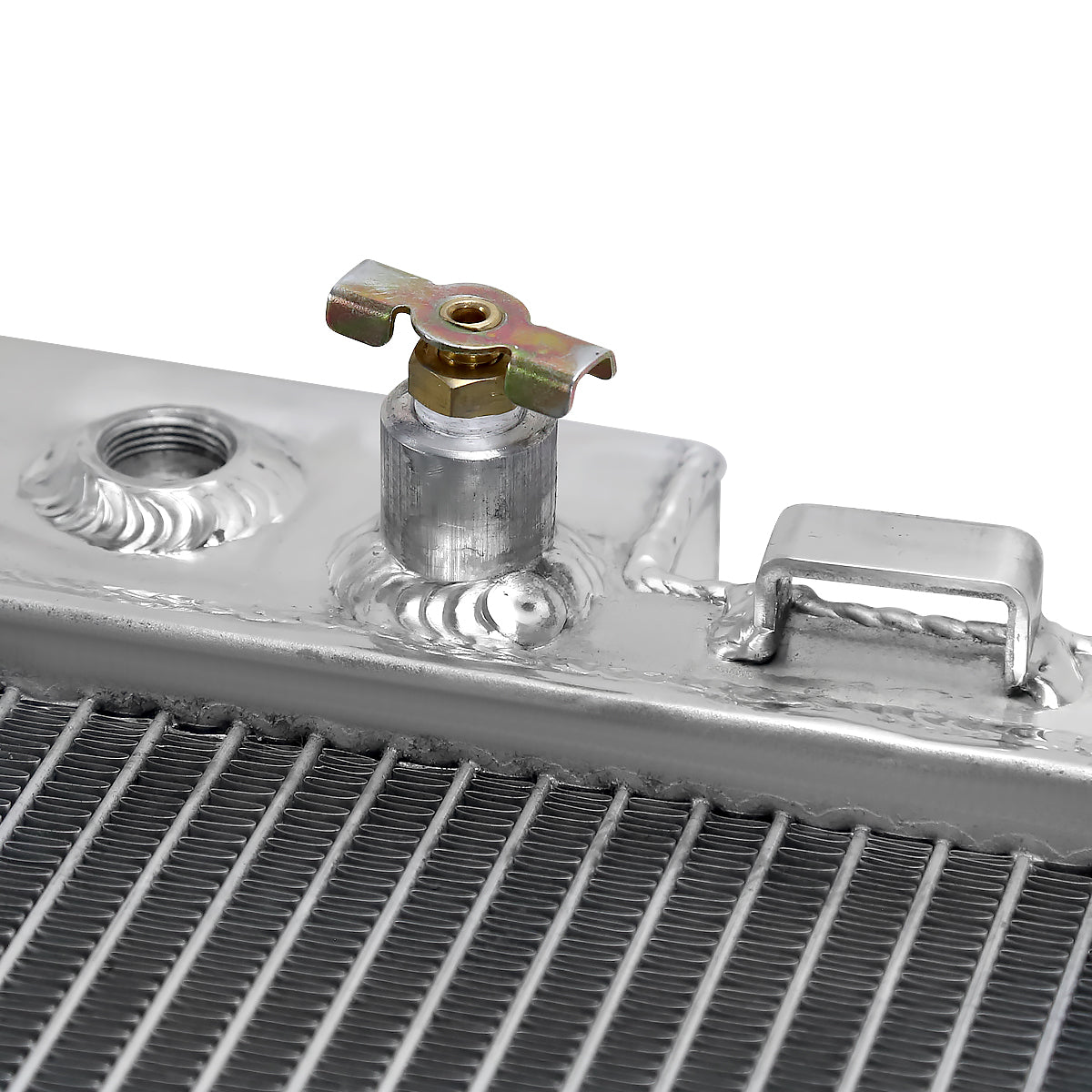 1999-2004 Ford F-250/ F-350/ F-450/ F53 6.8L V10/ 7.3L V8 Diesel 3-Row Aluminum Performance Radiator