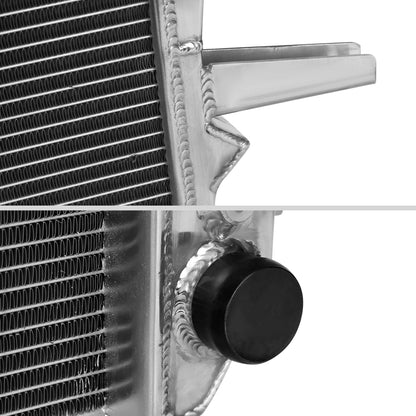 1985-1996 Ford F-150/ F-250/ F-350/ Bronco 4.9L L6 3-Row Aluminum Performance Radiator