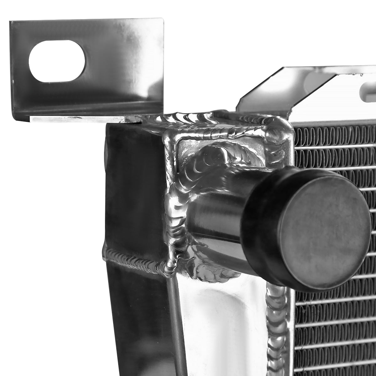 1985-1996 Ford F-150/ F-250/ F-350/ Bronco 4.9L L6 3-Row Aluminum Performance Radiator
