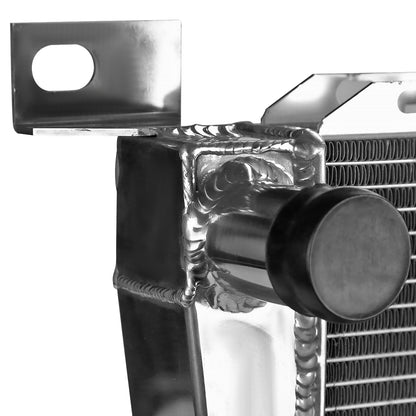 1985-1996 Ford F-150/ F-250/ F-350/ Bronco 4.9L L6 3-Row Aluminum Performance Radiator