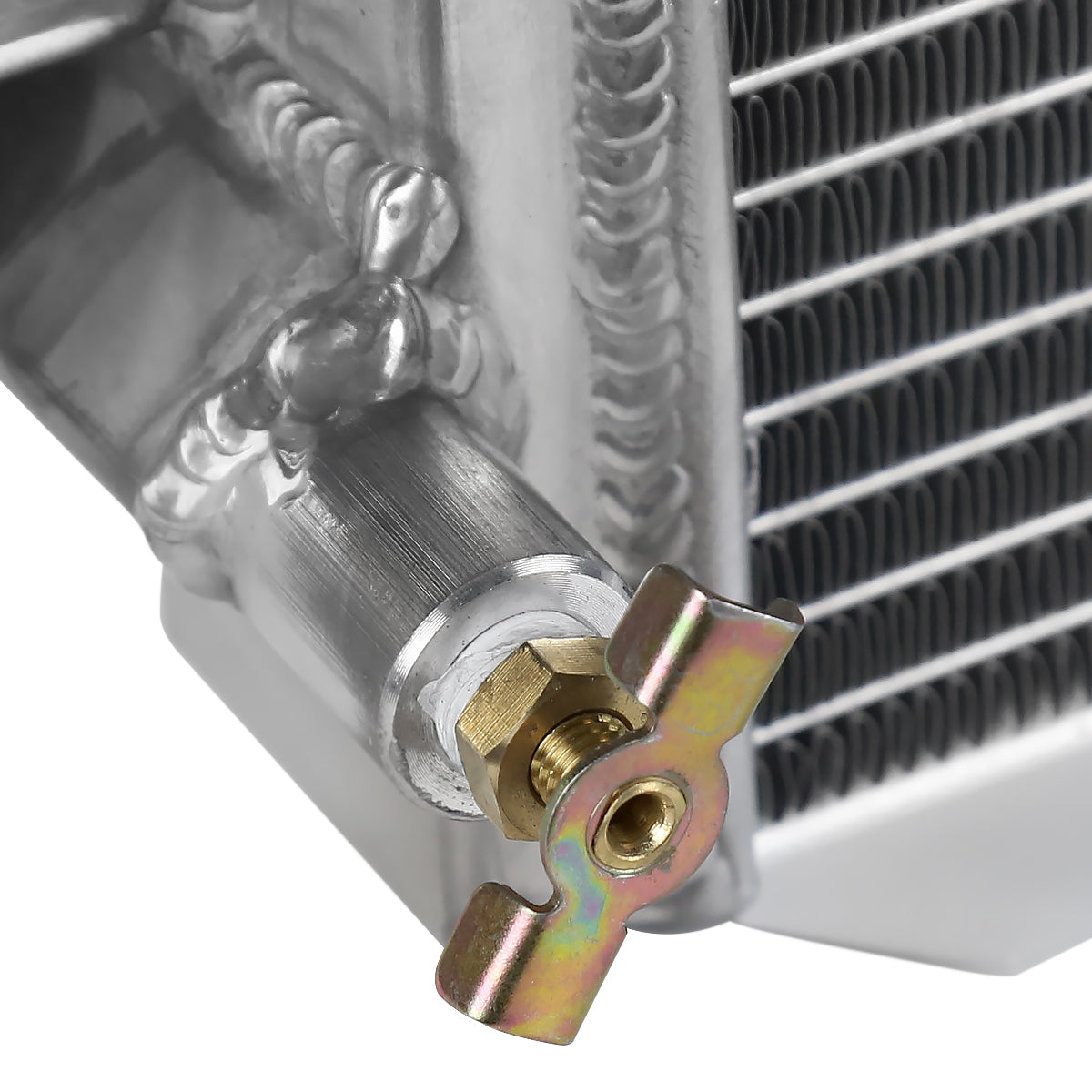 1985-1996 Ford F-150/ F-250/ F-350/ Bronco 4.9L L6 3-Row Aluminum Performance Radiator