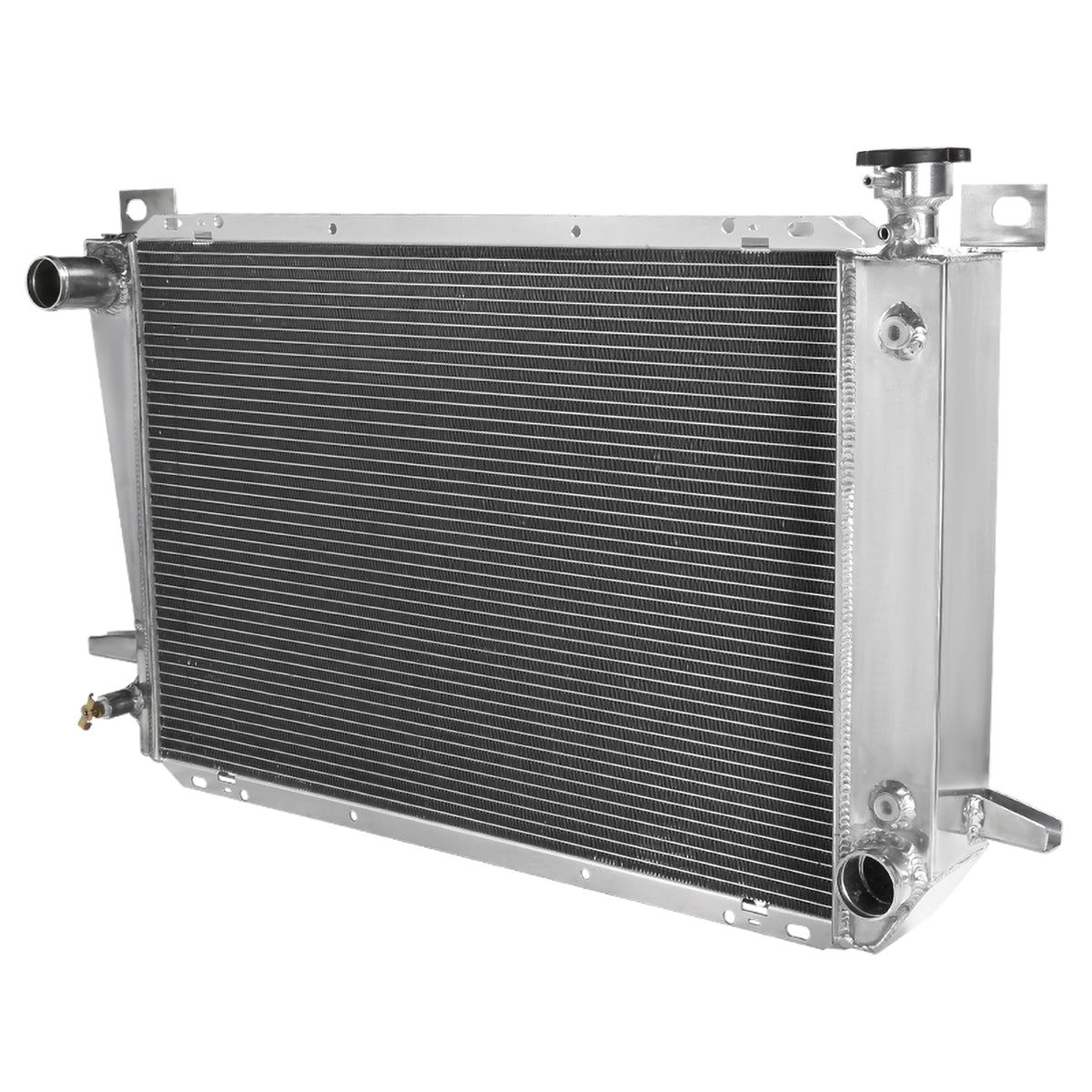 1985-1996 Ford F-150/ F-250/ F-350/ Bronco 4.9L L6 3-Row Aluminum Performance Radiator