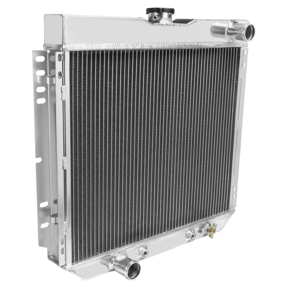 1963-1977 Ford Mustang/Maverick/Falcon Mercury Comet/Cougar Aluminum 3-Row Performance Radiator