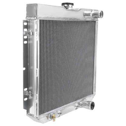 1963-1970 Ford Mustang/Fairlane/Falcon/Galaxie/Torino Mercury Cougar V8 Aluminum 3-Row Performance Radiator