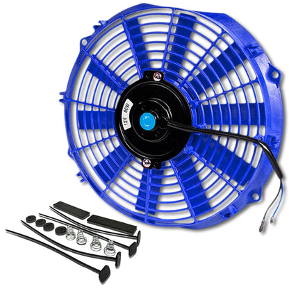 12" Blue Radiator Cooling Fan