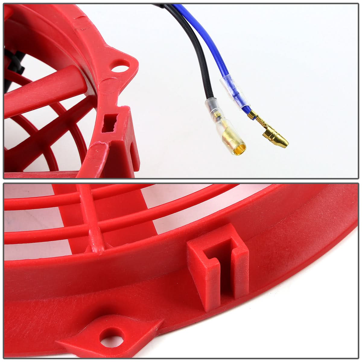 12 Inch Red Radiator Fan