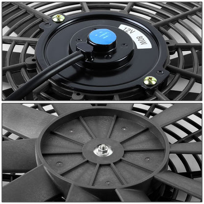Universal 14" Black Radiator Fan