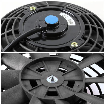 7" Black Radiator Fan