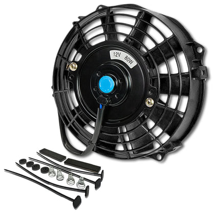 7" Black Radiator Fan