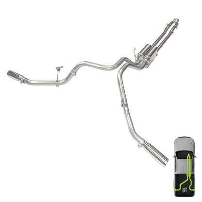 RAM, 2011-2026, 6.4L, Clamp/On - MPI Exhaust Cat-Back Dual Exhaust Kits