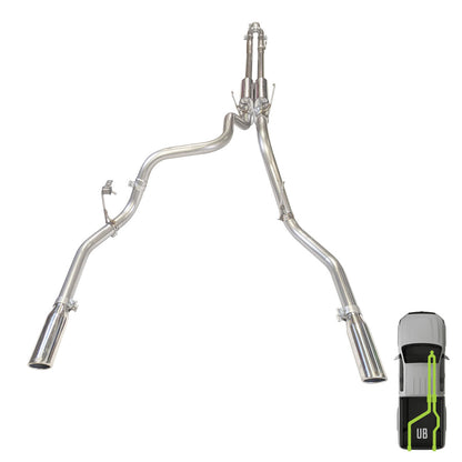RAM, 2011-2026, 6.4L, Clamp/On - MPI Exhaust Cat-Back Dual Exhaust Kits