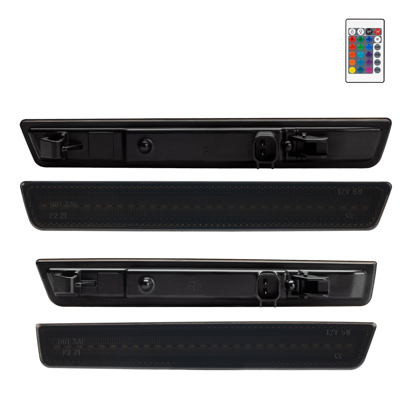 2015-2024 Dodge Challenger RGB Smoke LED Side Markers