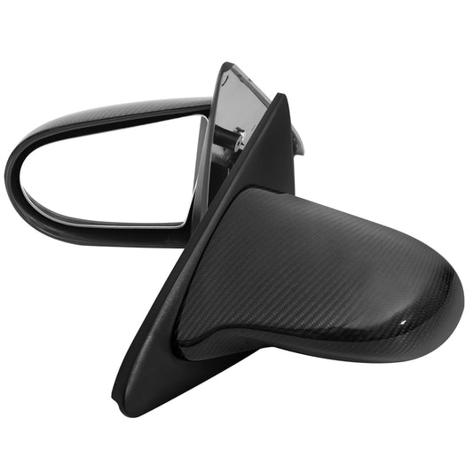 1992-1995 Honda Civic Coupe/Hatchback Carbon Fiber Shell Manual Adjustable S Sport Mirrors