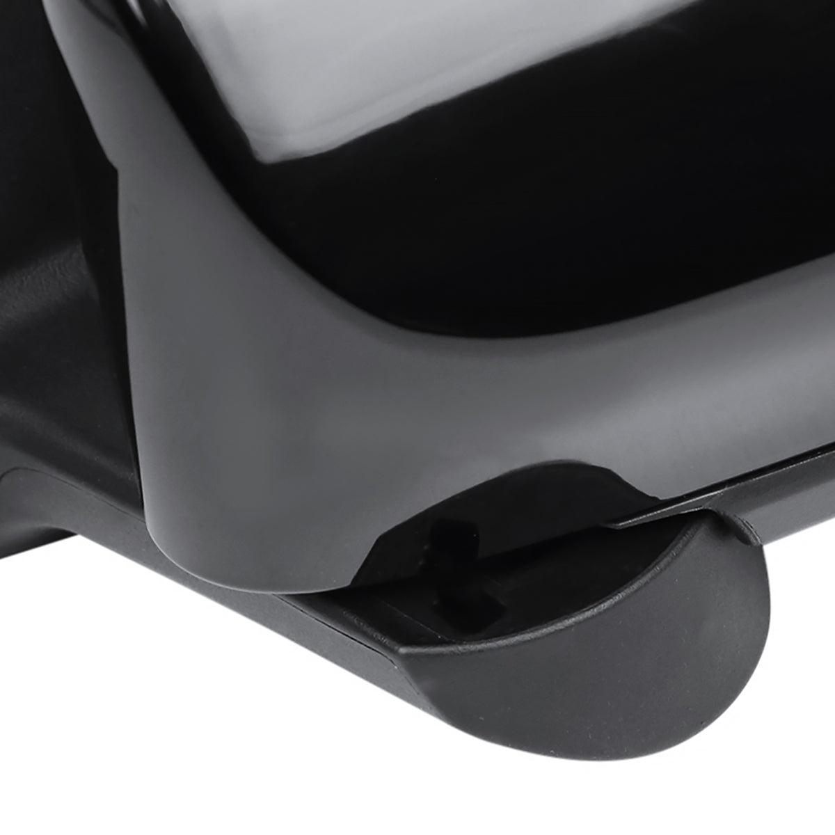 2012-2014 Toyota Camry Glossy Black 3-Pin Power Adjustable Side Mirror - Driver Side Only