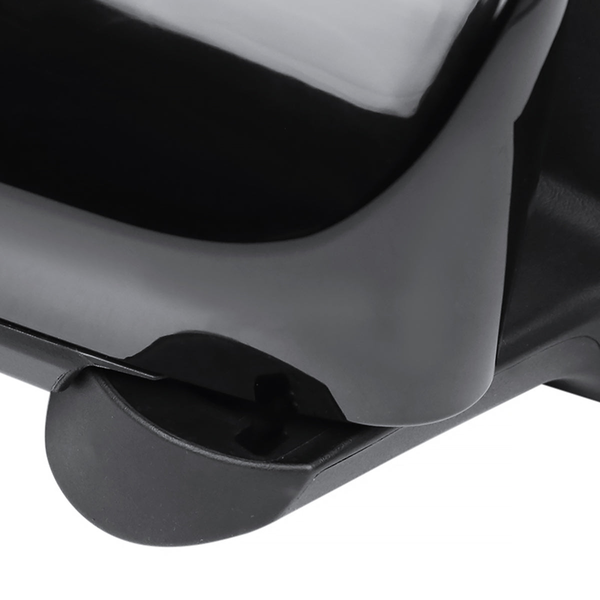 2012-2014 Toyota Camry Glossy Black 3-Pin Power Adjustable Side Mirror - Passenger Side Only